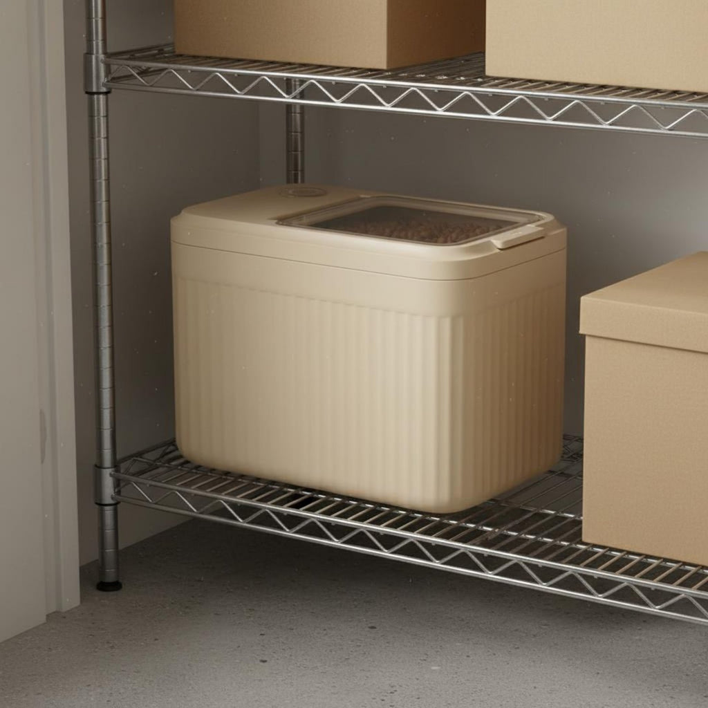 Feline Food Storage Container Large Capacity Airtight Dog Food Container Keep