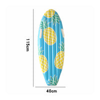 Inflatable Surfboard Beginner Friendly PVC Floating Board Summer Fun for Pool