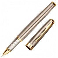 Steel Fountain Pen with Pocket Clip Writing Instrument Classic for Office, Women