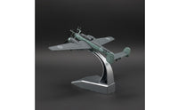 1:100 Scale Model Airplane Gift Idea WW2 Fighter Aircraft Model Detailed Finish Collectible for Cabinet