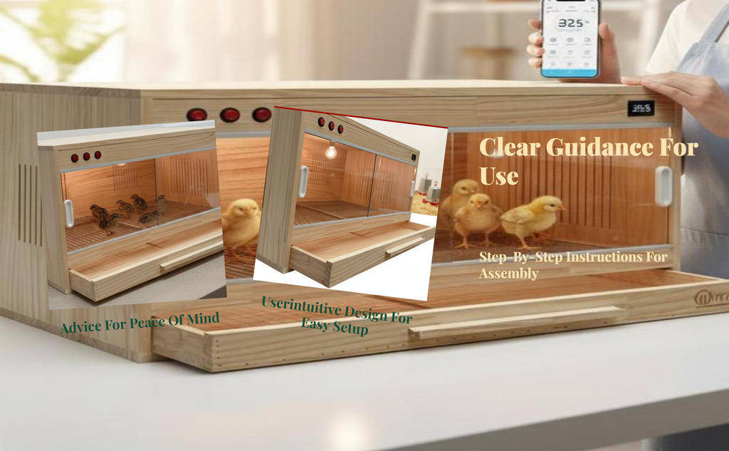Amphibian Terrarium, Smart Temperature Control, Drawer Storage