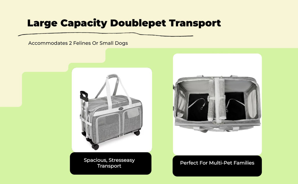 Breathable pet trolley, lightweight