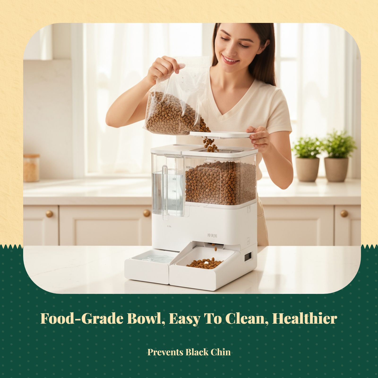 Timed automatic cat feeder