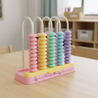 Abacus Quick Reset Children's Abacus Child Safe for Classroom, Preschoolers
