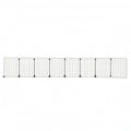 Indoor Pet Barrier Panel Vertical Support Posts Mesh Dog Fence Sturdy