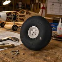 Model Aircraft Wheel Air Valve Model Airplane Wheels Four Fasteners