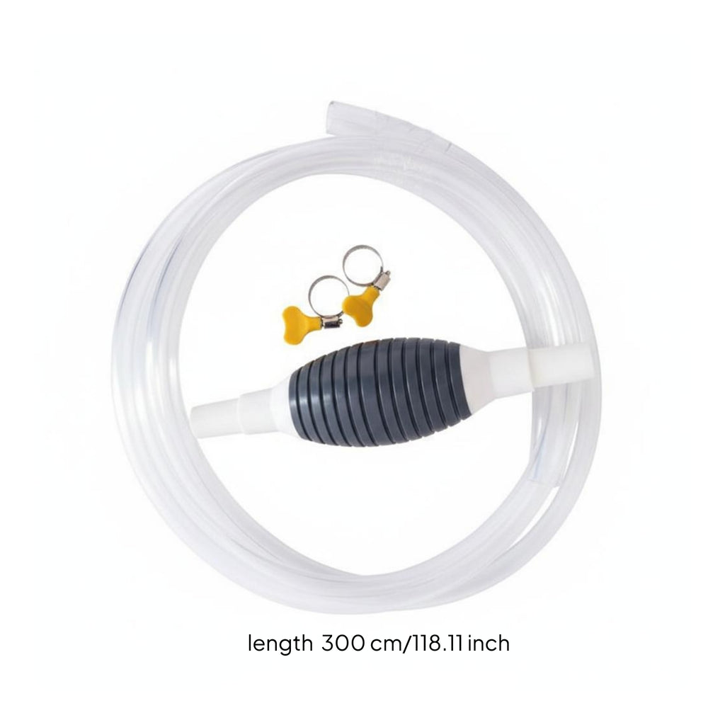 Aquarium Water Changer Large Flow Manual Siphon Pump