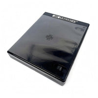 4K Disc Case Glossy Hard-Shell Disc Case Hinged Spine