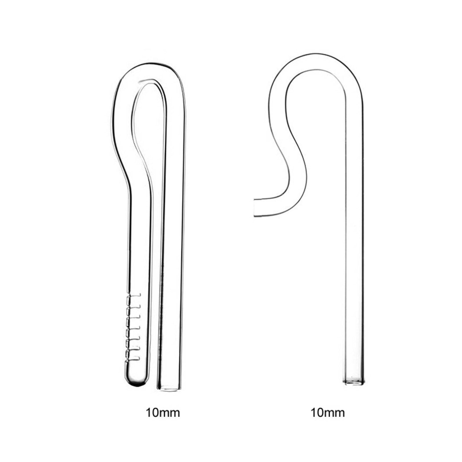 Glass Lily Pipe Improves Water Circulation Aquarium Inflow Outflow Pipe