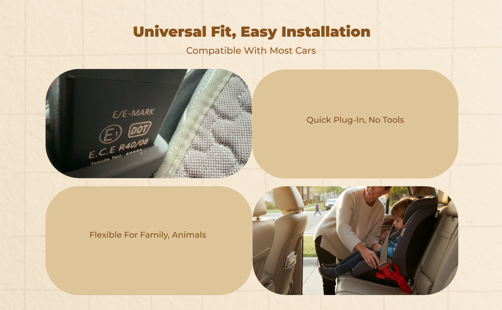 Adjustable infant seat belt lock