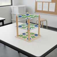 3 Layer X and O Toe Reasoning Training 3D X and O Toe Educational Toy