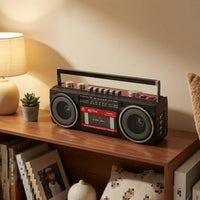 Am Frequency Modulation SW Radio Cassette Recorder Usb Playback Tabletop Radio Recorder Bluetooth Cassette Boombox Power Adapter Power