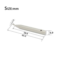 Violin Chin Rest Wrench Easy to Use Chin Rest Screw Key Rust-Resistant Musical Instrument Accessory