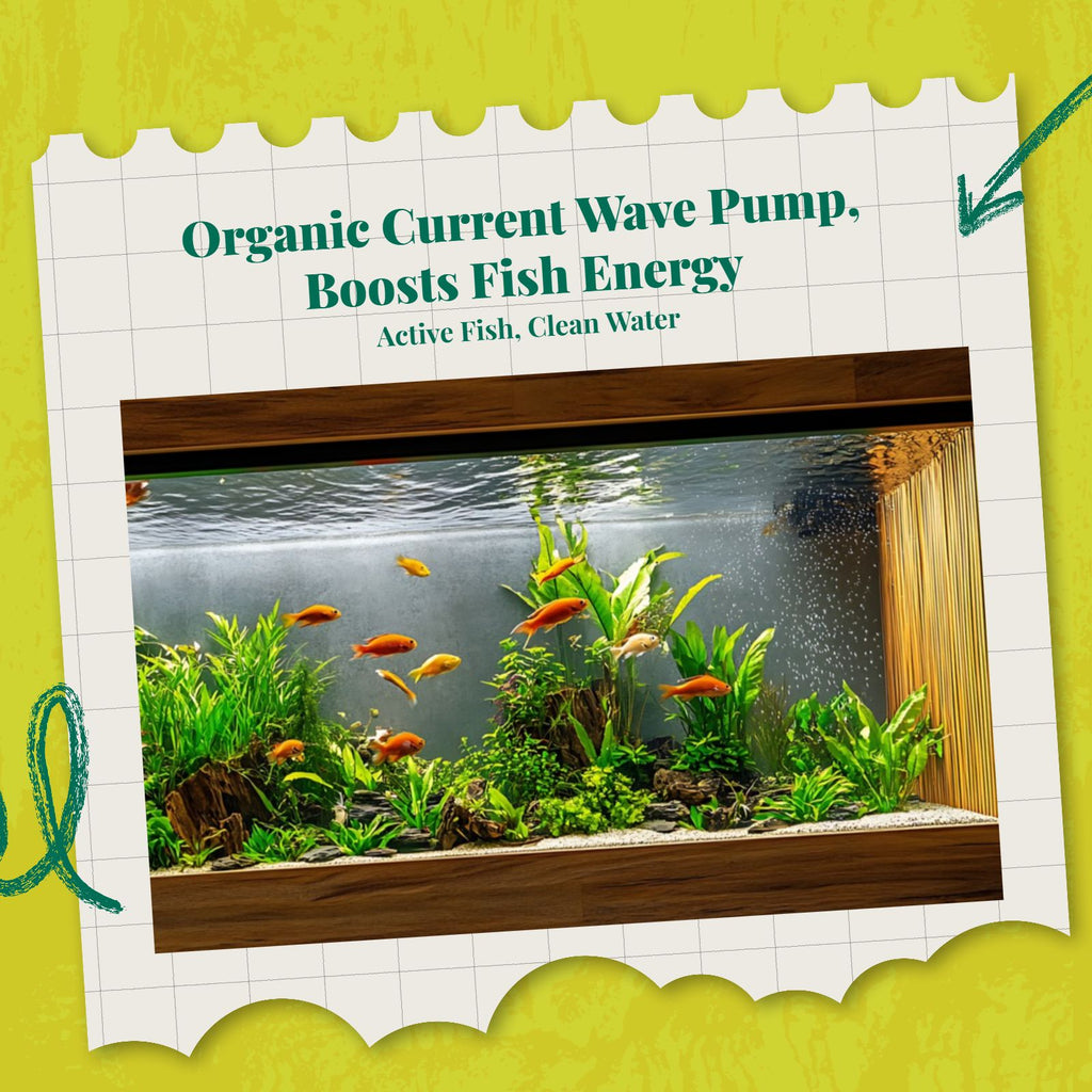 Quiet, powerful wave pump for aquariums.