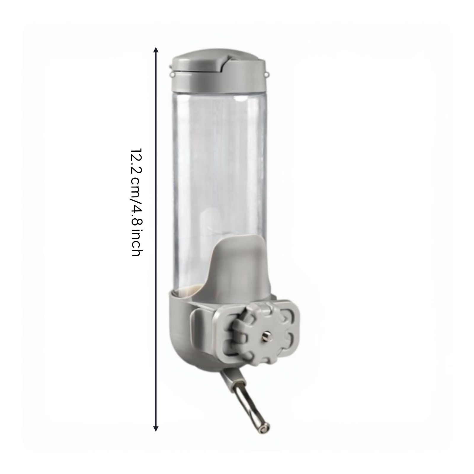 Dog Water Dispenser, Hanging Automatic Pet Water Bottle, Leak-resistant Rolling sphere Spout, Enclosure Hydration