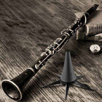 Portable Clarinet Stand Stable Musical Instrument Accessory for Outdoor, Travel