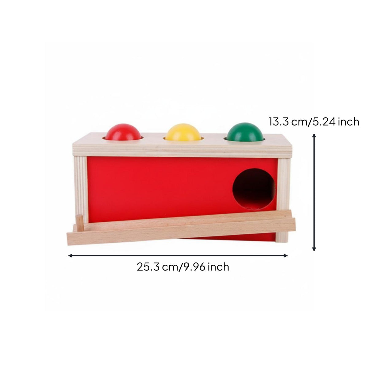 Object Permanence Box Focus Training Child Coin Box Toy Polished And