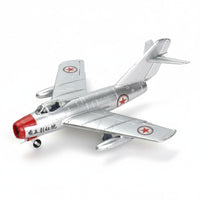 MiG-15 Model Red Nose Jet Fighter Model Precision Craftsmanship