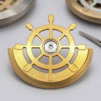 Ship-Wheel Rotor Customized exposedSpoke Rotor Stainless Steel