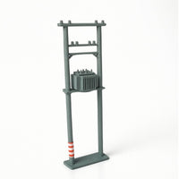 HO Scale Utility Pole Slender for Railway Scenes, Hobbyists