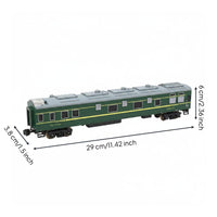 KD25G Train Car Detailed Roof Air-Conditioned Railcar Model Printed Markings