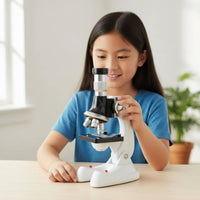 1200x Children's Microscope Crystal Clear Optics Kids Microscope Kit