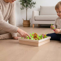 40 Pieces Pull Radish Game Educational Farm Memory Chess Hand-Eye Coordination Wooden Memory Chess for Preschoolers, Preschool