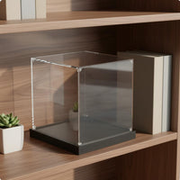 Acrylic Display Box Stackable Design Clear Collectible Container Glue-No-Cost