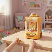 Mini Claw Machine Interactive Electric Claw Game Desktop Size for Party