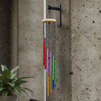 Aluminum Tube Wind Chime Pleasant Sound Aluminum Wind Chime Soothing Melody