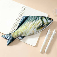Realistic Aquatic Creature Pouch Novelty Design Stationery Holder Effortless