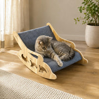 Pet Scratch Lounger Wear-Resistant Pet Rocking Lounger Breathable