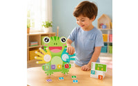 Frog Arithmetic Board Math Manipulatives Kids Learning Playset Educational