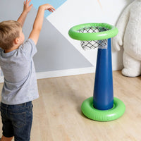 Inflatable Basketball Hoop Sturdy Base PVC Basketball Frame for Party