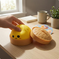 Steamed Bun TPR Plaything Lid