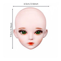 Ball-Jointed Doll Body Customizable 1/3 BJD Lifelike Figure Articulated Figure for Hobbyists