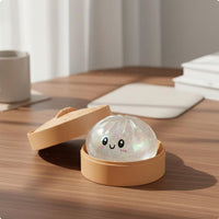 Steamed Bun Soft with Steamer Case Cute Bun Stress Toy for Office, Students