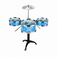Kids Drum Set Standing Frame Children's Instrument Drumsticks
