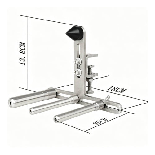 Wind Instrument Repair Stand Pointed Rubber Tip Music Gear Steel