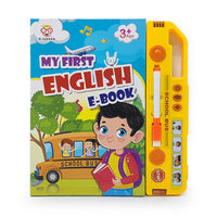 School Bus Digital Book Toy Electronic English Learning Toy Fine Movement Skills