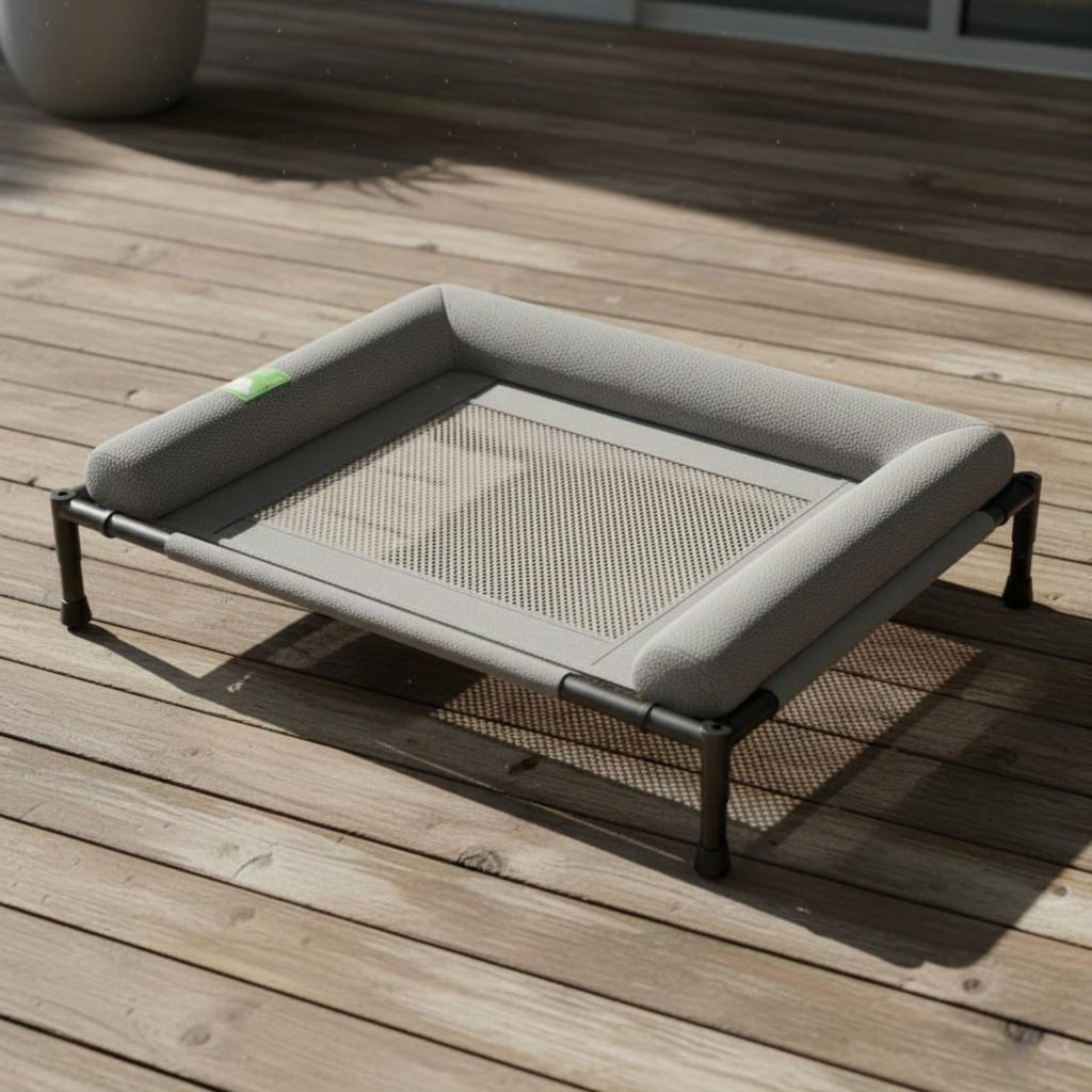 Elevated Dog Bed Easy to Clean Dog Camping Bed Waterproof for Indoor