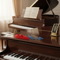 5 Pieces Piano Tuning Mute Set Easy to Use Rubber Mute Block