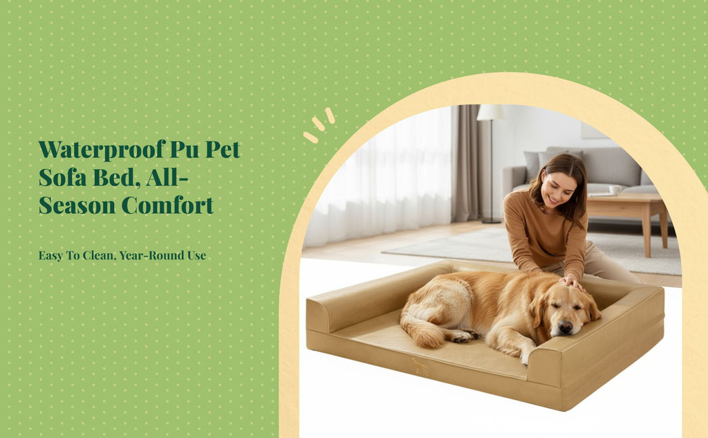 Waterproof pet sofa bed