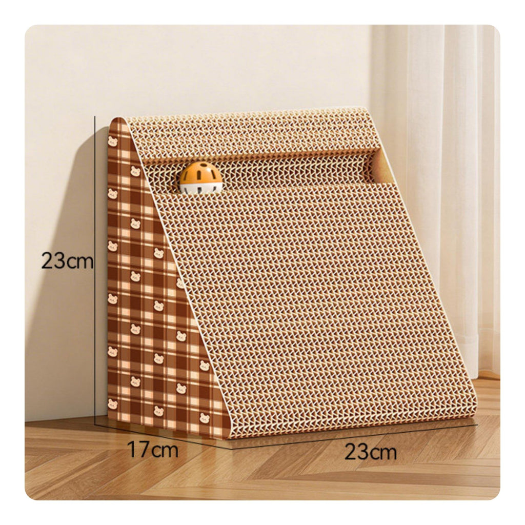 Vertical Cat Scratching Post Long-Lasting Corrugated Paper for Indoor, Cats