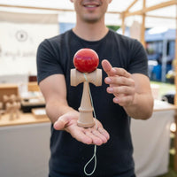 Kendama Focus Training Wooden Kendama Ball Toy Beginner Friendly for Beginners