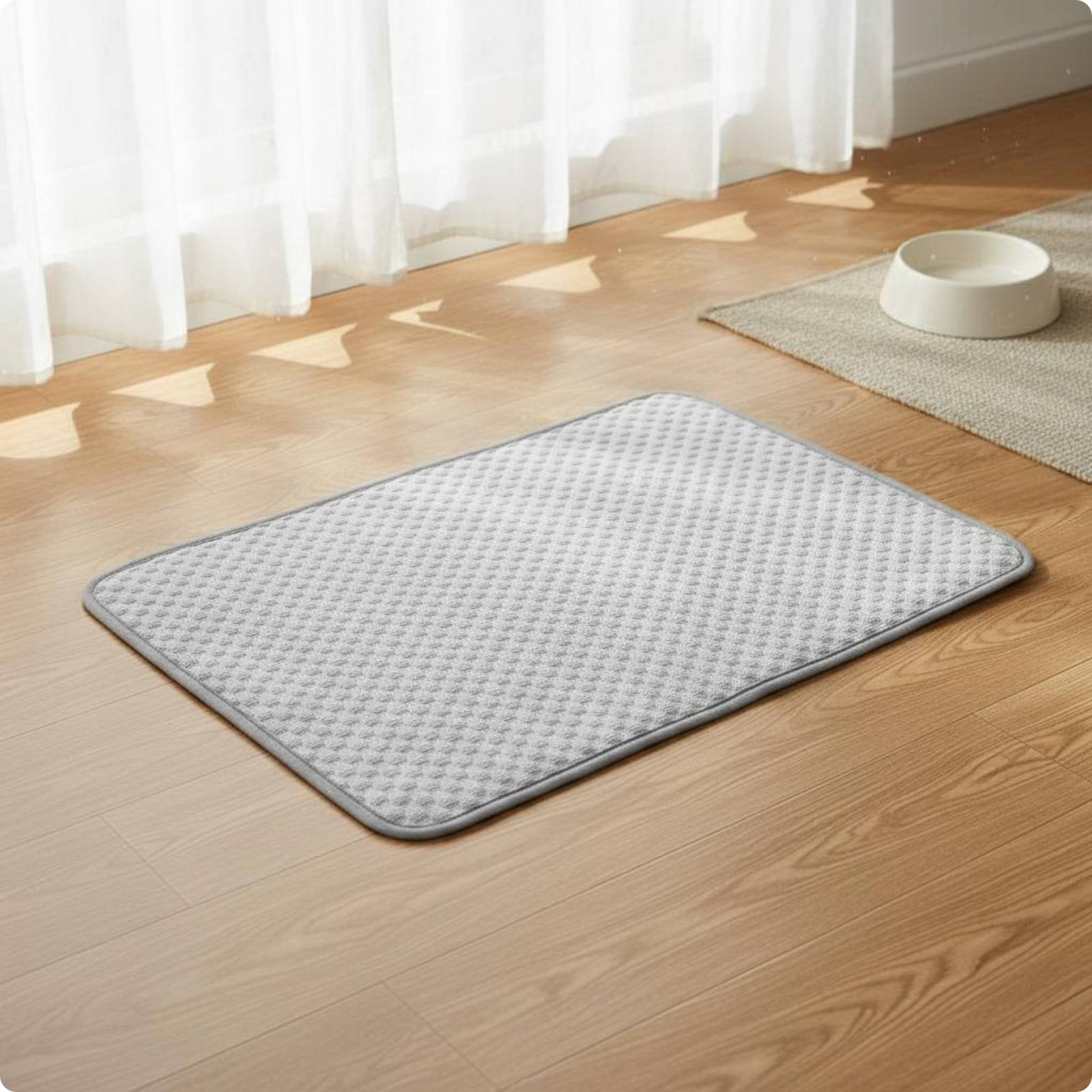 Pet Cooling Mat Ice Silk Surface Dog Cooling Mat Washable