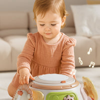 Six-Sided Activity Toy Interactive Music Drum Cube Educational for Infants