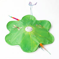 Rotating Butterfly Cat Toy Padded Butterfly Wand Toy Printed Surface
