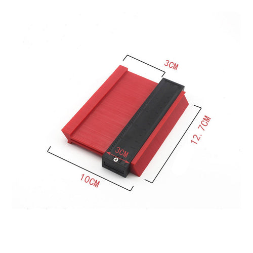 Contour Gauge Multi-Functional Locking Profile Gauge Long-Lasting ABS Material