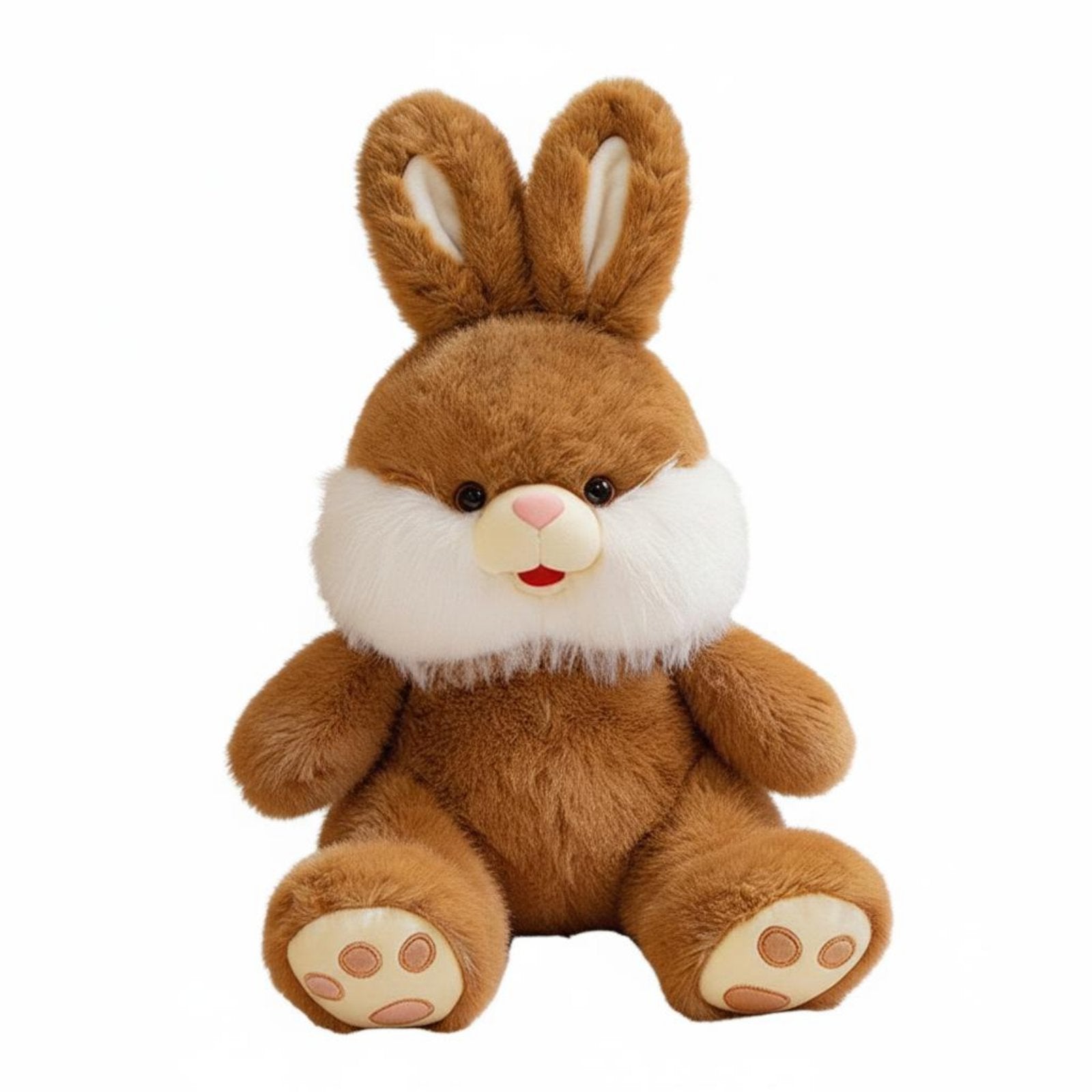 Long Ear Rabbit Plushie Cute Design Soft Rabbit Toy PP Cotton Filled for Girls